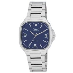 GIANELLO MEN'S WATCH GIANELLO  BRILLIANCE 40 SQUARE LINK WATCH NEW